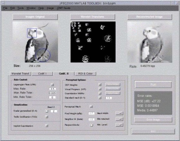 JPEG2000 Matlab Toolbox (J2MT) Version 1.0.