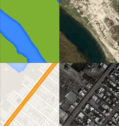 Aerial images generated from semantic maps with latent diffusion